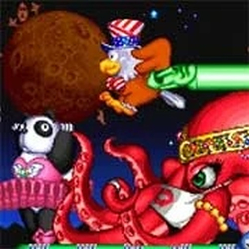 Whimsical Octopus Blast Arcade Adventure