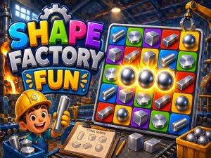 Shape Factory Fun Online Puzzle Game - Puzzle Game