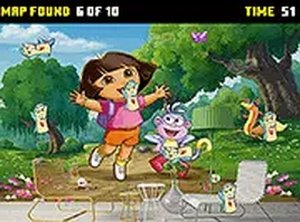 Dora's Map Finding Puzzle