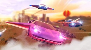 Ultimate Flying Car Driving Simulator Arcade Game